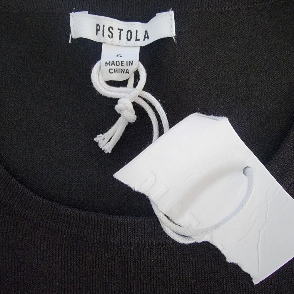 Pistola Adrienne Mini Dress Black and White sz Small - Picture 6 of 10